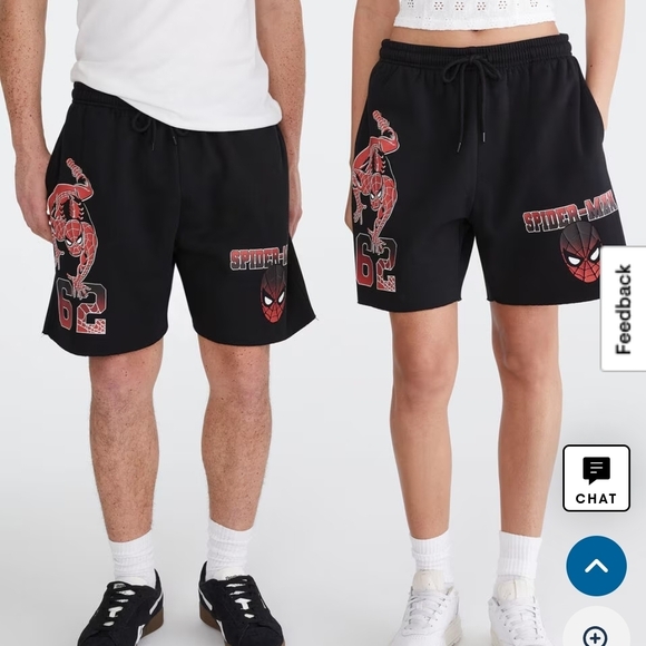 Aeropostale Other - Aeropostale Black Spider-Man Graphic Men's Shorts